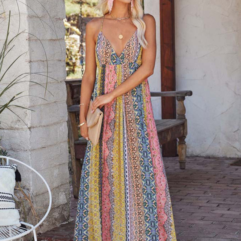 Emma™ - Bohème Zomerse Maxi-jurk